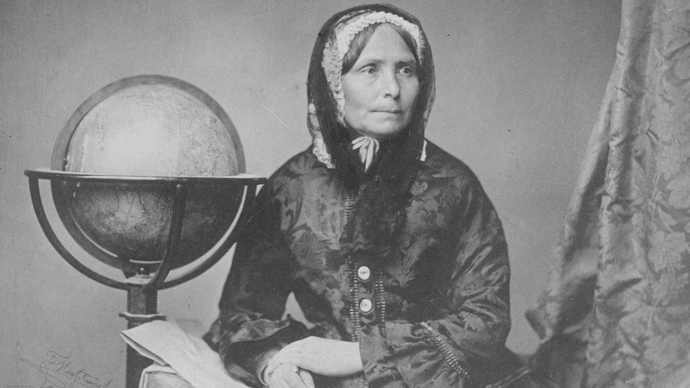 Ida Pfeiffer. Fotografie: Franz Hanfstaengl, 1856. ÖNB, Bildarchiv und Grafiksammlung