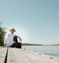 Der schönste Weg zu Josef Floh führt übers Wasser