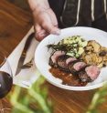 Hirschfilet und Spätzle