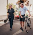 Wirtsleute Gabriele und Gerhard Engel
